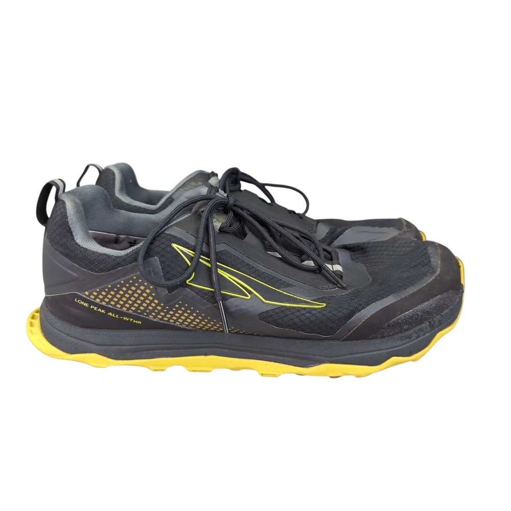 Altra Men's Athletic Shoes in Black and Yellow